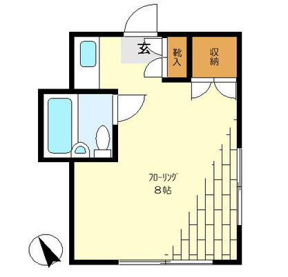 東京都文京区向丘1丁目 賃貸マンション 1R
