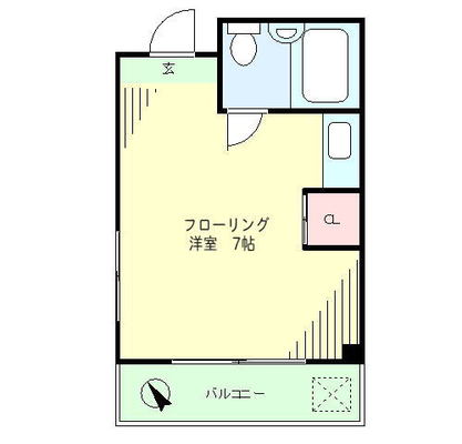 東京都文京区春日2丁目 賃貸マンション 1R
