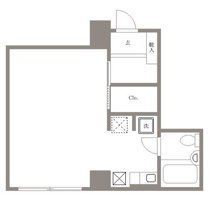 跡見学園女子大学 マンション 1R