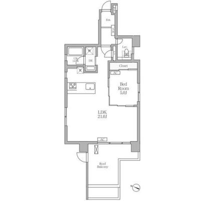 跡見学園女子大学 マンション 1LDK