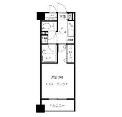 跡見学園女子大学 マンション 1K