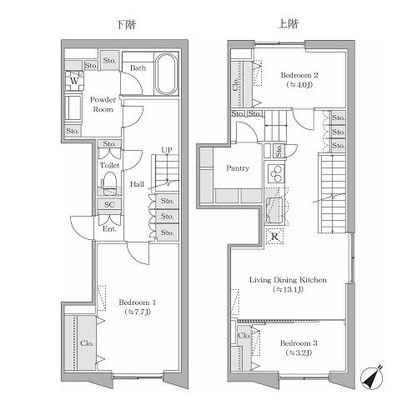 跡見学園女子大学 マンション 3LDK