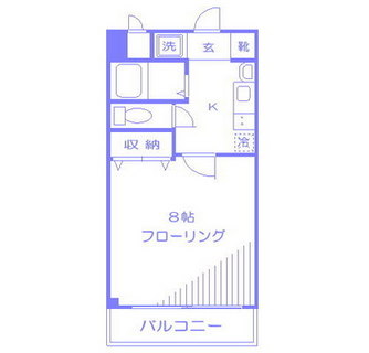 東京都文京区白山１丁目 賃貸マンション 1K