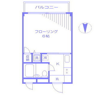 東京都豊島区巣鴨１丁目 賃貸マンション 1K