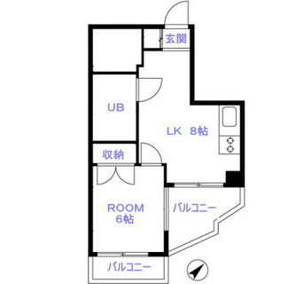 東京都文京区白山２丁目 賃貸マンション 1LK