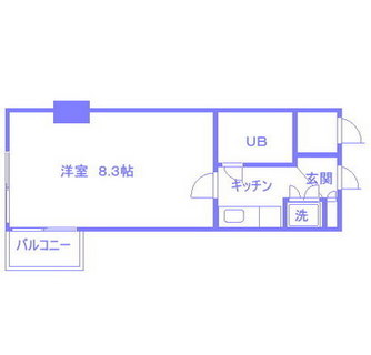 東京都文京区小石川２丁目 賃貸マンション 1K