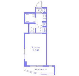 東京都文京区小石川４丁目 賃貸マンション 1K