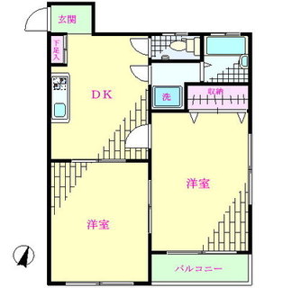 東京都豊島区南大塚１丁目 賃貸マンション 2DK