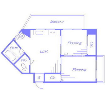 東京都文京区小石川５丁目 賃貸マンション 2LDK