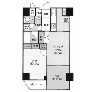 東京都文京区音羽１丁目 賃貸マンション 2DK