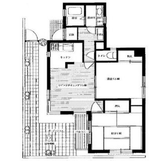 東京都文京区小石川５丁目 賃貸マンション 2LDK