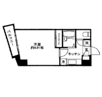 東京都豊島区東池袋５丁目 賃貸マンション 1K