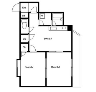 東京都文京区小石川５丁目 賃貸マンション 2DK