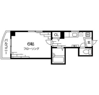 東京都新宿区山吹町 賃貸マンション 1K