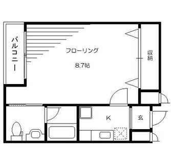 東京都文京区大塚３丁目 賃貸マンション 1K