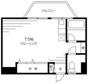 東京都文京区水道２丁目 賃貸マンション 1R