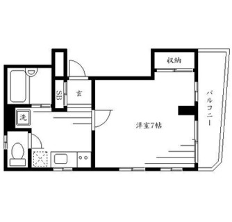 東京都文京区大塚５丁目 賃貸マンション 1K