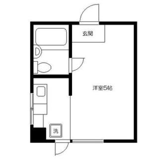 東京都文京区小日向４丁目 賃貸マンション 1R