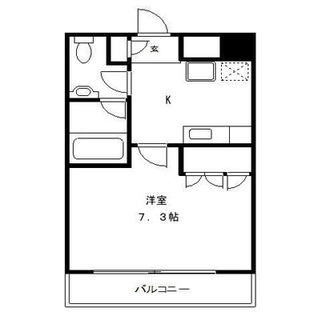 東京都文京区小日向４丁目 賃貸マンション 1K